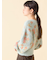 【LILY BROWN ×ANNA SUI】ジャガードビジューニットカーディガン