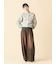 【LILY BROWN ×ANNA SUI】ジャガードビジューニットカーディガン