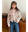【LILY BROWN ×ANNA SUI】ジャガードビジューニットカーディガン