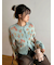 【LILY BROWN ×ANNA SUI】ジャガードビジューニットカーディガン