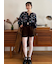 【LILY BROWN ×ANNA SUI】ジャガードビジューニットカーディガン