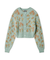 【LILY BROWN ×ANNA SUI】ジャガードビジューニットカーディガン