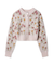 【LILY BROWN ×ANNA SUI】ジャガードビジューニットカーディガン