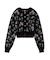 【LILY BROWN ×ANNA SUI】ジャガードビジューニットカーディガン