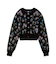 【LILY BROWN ×ANNA SUI】ジャガードビジューニットカーディガン