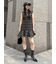 [L.B CANDY STOCK]ツイードビジューAラインミニワンピース
