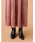 エンブロイダリーベロアワンピース