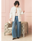 ノーカラーツイードジャケツト