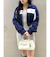 メランジニットジャケットセットミニワンピース