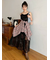 【LILY BROWN ×ANNA SUI】レースロングキャミドレス