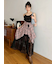 【LILY BROWN ×ANNA SUI】レースロングキャミドレス