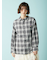 【LILY BROWN ×ANNA SUI】オーバーネルチェックシャツ