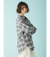 【LILY BROWN ×ANNA SUI】オーバーネルチェックシャツ