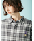 【LILY BROWN ×ANNA SUI】オーバーネルチェックシャツ