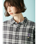 【LILY BROWN ×ANNA SUI】オーバーネルチェックシャツ