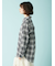 【LILY BROWN ×ANNA SUI】オーバーネルチェックシャツ