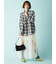 【LILY BROWN ×ANNA SUI】オーバーネルチェックシャツ