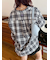 【LILY BROWN ×ANNA SUI】オーバーネルチェックシャツ