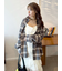 【LILY BROWN ×ANNA SUI】オーバーネルチェックシャツ