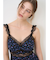【LILY BROWN Lingerie×ANNA SUI】カップ付きキャミワンピース