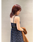 【LILY BROWN Lingerie×ANNA SUI】カップ付きキャミワンピース
