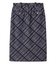 ウーリーチェックミディスカート