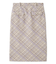ウーリーチェックミディスカート