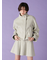 袖ファー2wayコート