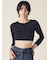 【LILY BROWN Lingerie】メルティヒートクルーネック