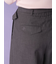 ベルト付きタックワイドパンツ