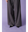 ベルト付きタックワイドパンツ