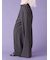 ベルト付きタックワイドパンツ