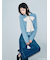 【WEB限定カラー】金釦フォックスニットジャケット【Hearts2Hearts着用】