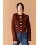 【WEB限定カラー】金釦フォックスニットジャケット【Hearts2Hearts着用】