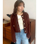 【WEB限定カラー】金釦フォックスニットジャケット【Hearts2Hearts着用】