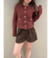 【WEB限定カラー】金釦フォックスニットジャケット【Hearts2Hearts着用】