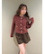 【WEB限定カラー】金釦フォックスニットジャケット【Hearts2Hearts着用】