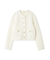 【WEB限定カラー】金釦フォックスニットジャケット【Hearts2Hearts着用】