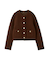 【WEB限定カラー】金釦フォックスニットジャケット【Hearts2Hearts着用】