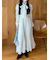【WEB限定00サイズ】ボウタイ付きフリンジジャガードペプラムワンピース