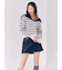 フロントビットデザインミニスカート【Hearts2Hearts着用】