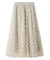 クロスチュールボリュームスカート