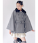 ファー付き3wayケープコート