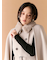 ファー付き3wayケープコート