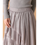 ブライトシアーラッフルスカート