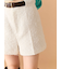 ベルト付きショートパンツ