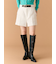 ベルト付きショートパンツ