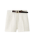 ベルト付きショートパンツ