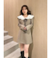 ラッフルカラー付きミニワンピース【Hearts2Hearts着用】