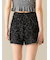 ニットショートパンツ